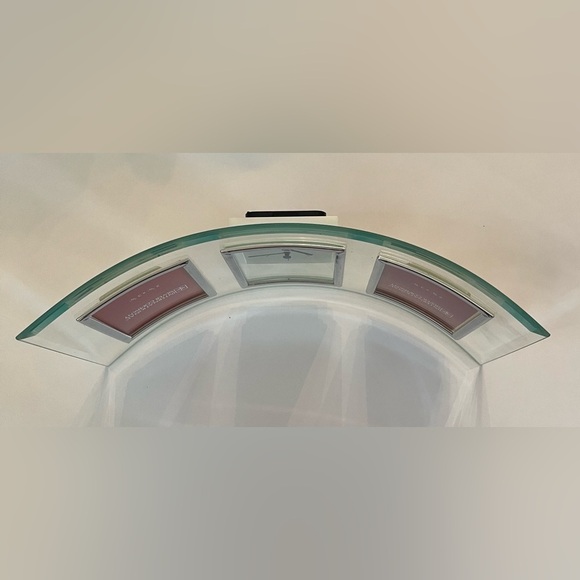 International silver company glass frame with clock - Picture 6 of 10